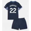 Tottenham Hotspur Brennan Johnson #22 Auswärtstrikot 2023-24 Kurzarm (+ kurze hosen)